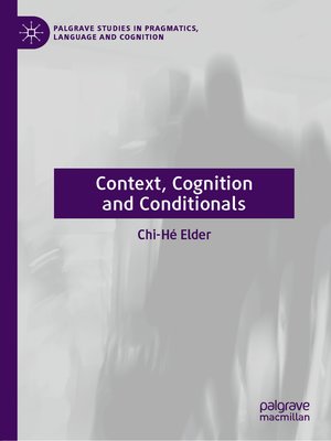 cover image of Context, Cognition and Conditionals